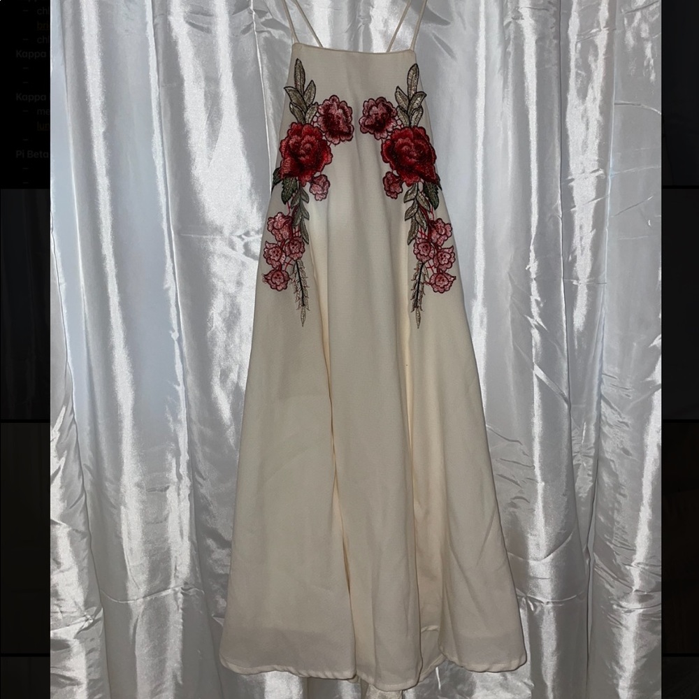 Spaghetti Strap Halter Top Mini Dress